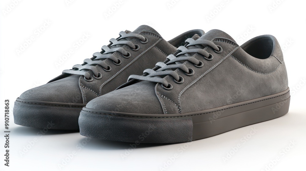 Gray Suede Sneakers Gray Suede Sneakers
