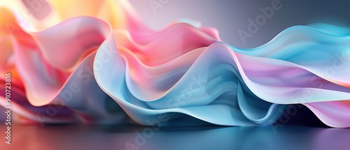 Wallpaper Mural Serene Pastel Gradient Harmony in for Design Projects and Backdrops Torontodigital.ca