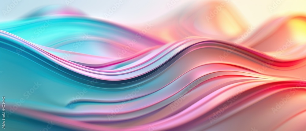 Tranquil Pastel Color Gradient Bliss - High Background Tranquil Pastel Color Gradient Bliss - High Background