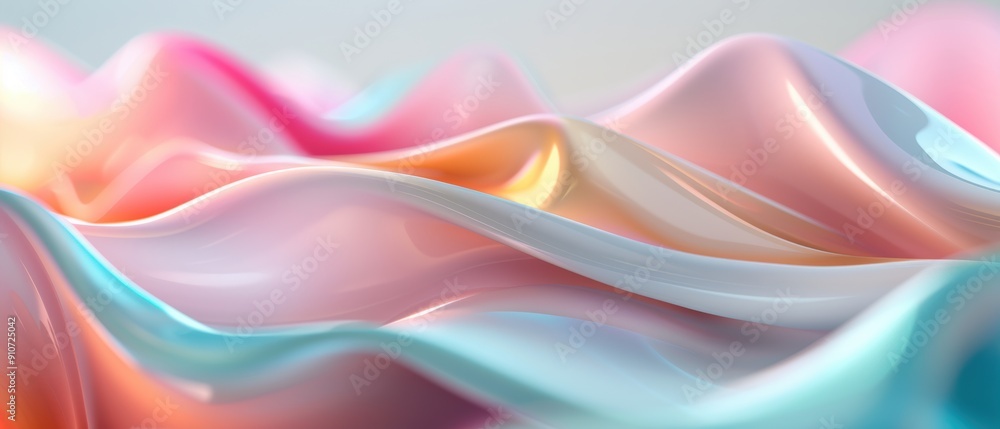 Tranquil Pastel Gradient Background in High for Relaxation and Serenity Tranquil Pastel Gradient Background in High for Relaxation and Serenity