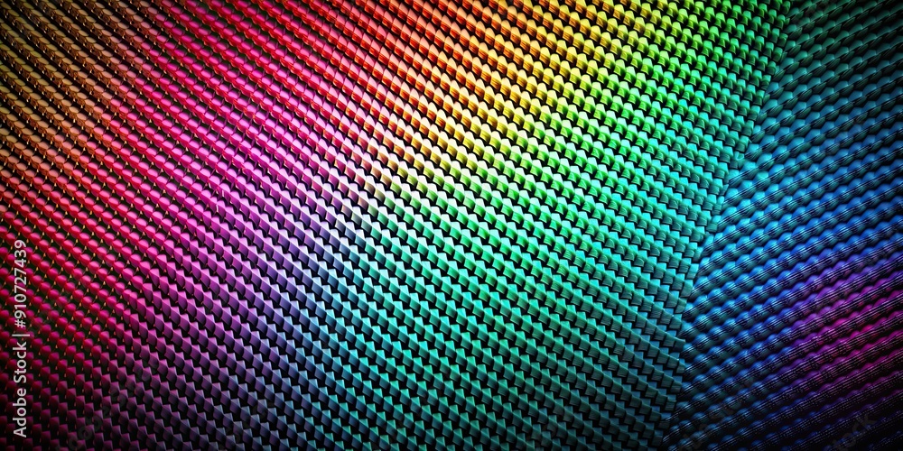 Colorful carbon fiber surface, viewed from above, dynamic, contemporary, background, carbon fiber, colorful, vibrant Colorful carbon fiber surface, viewed from above, dynamic, contemporary, background, carbon fiber, colorful, vibrant