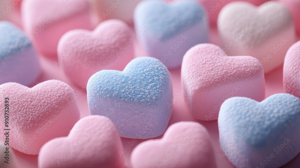 Soft pastel marshmallows texture Soft pastel marshmallows texture