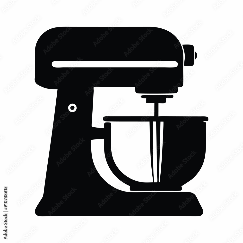mixer silhouette vector art mixer silhouette vector art