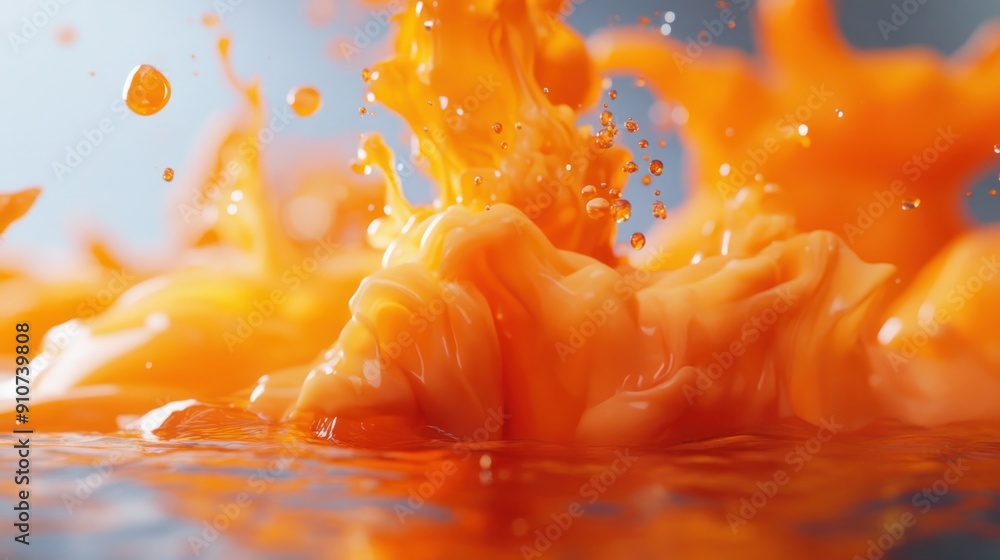 Orange Juice Splash Orange Juice Splash