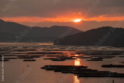 瀬戸内の夜明け