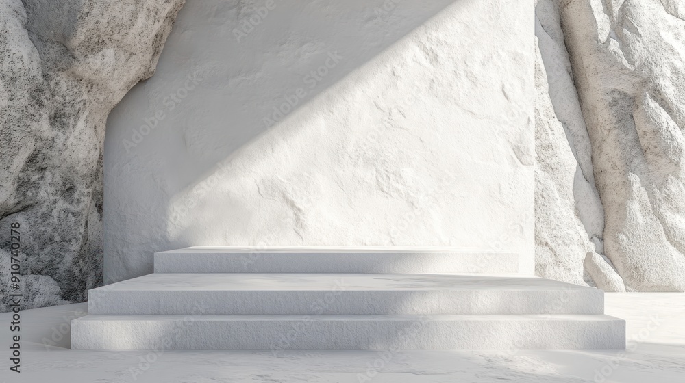 Minimalist Stone Platform Minimalist Stone Platform