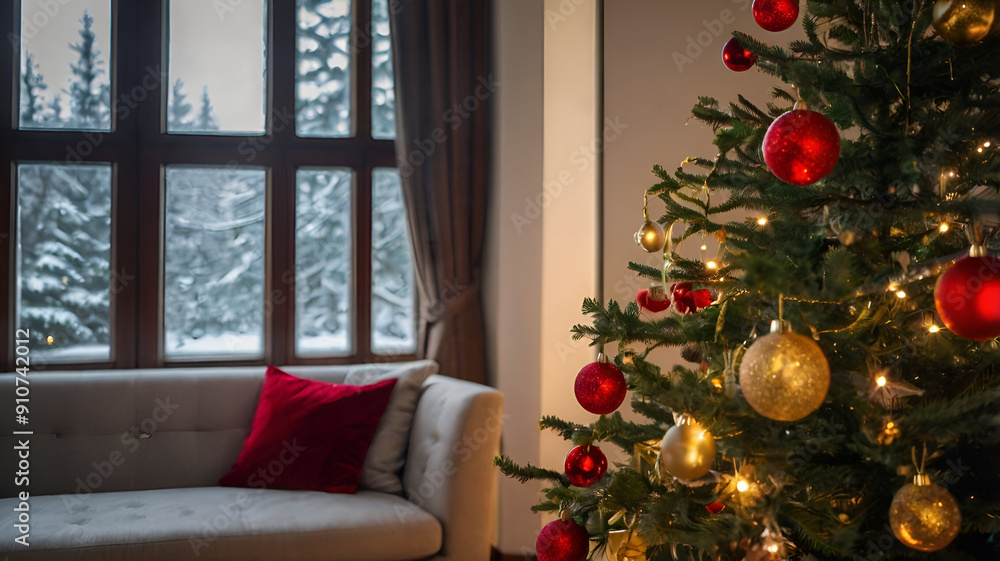 christmas tree and decorations christmas tree and decorations