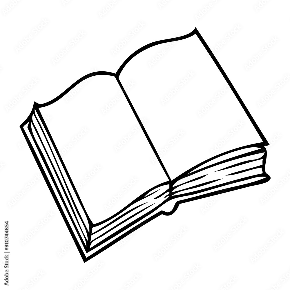 book sketch vector illustration book sketch vector illustration