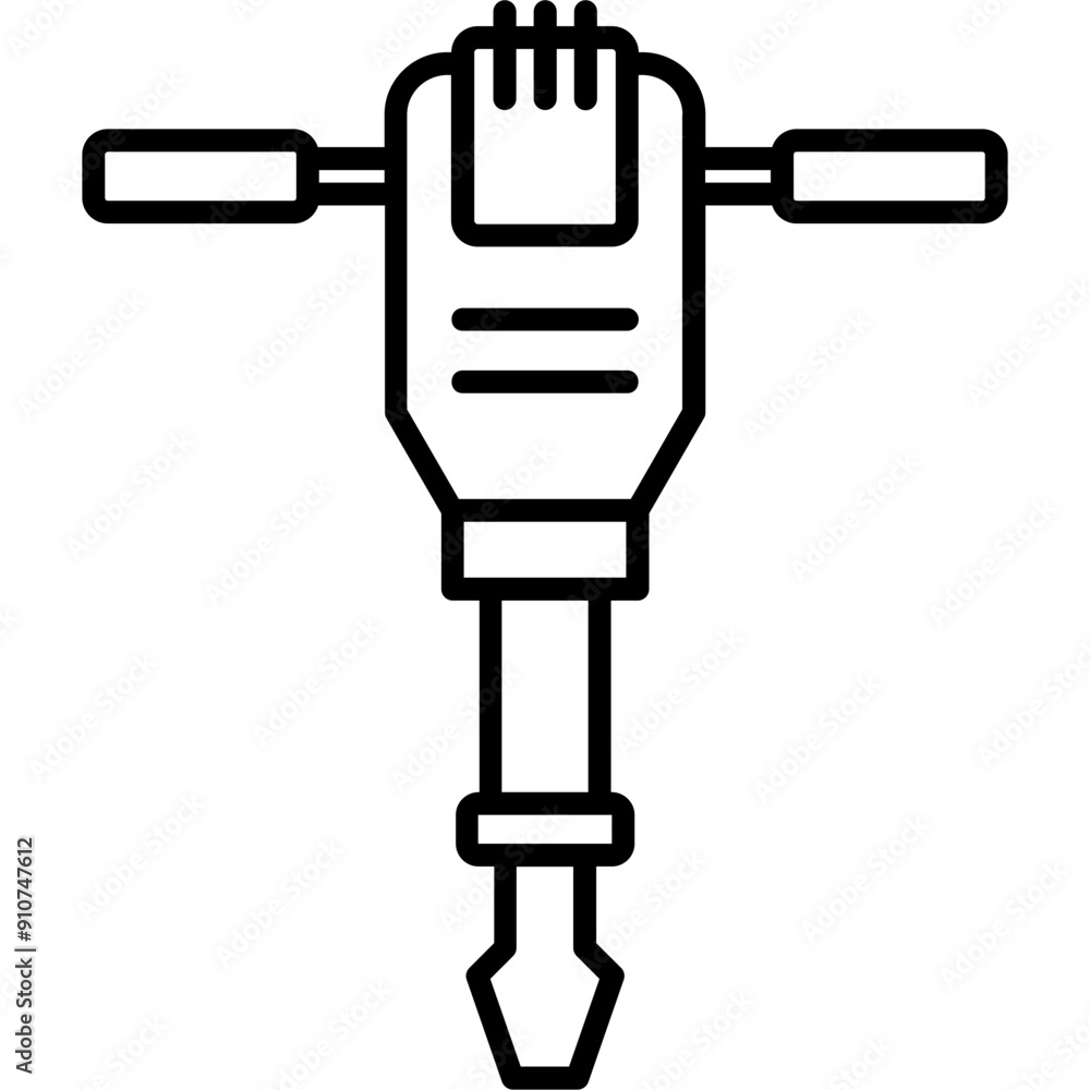 Jackhammer Icon Jackhammer Icon
