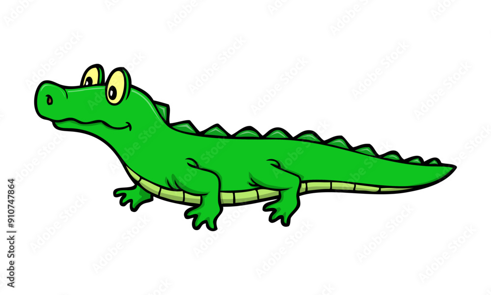 crocodile cartoon vector illustration crocodile cartoon vector illustration