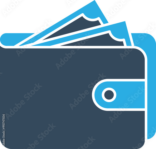 Wallet Icon for Financial Management and Payment Processing photo