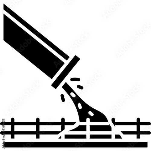 Concrete Pouring Icon