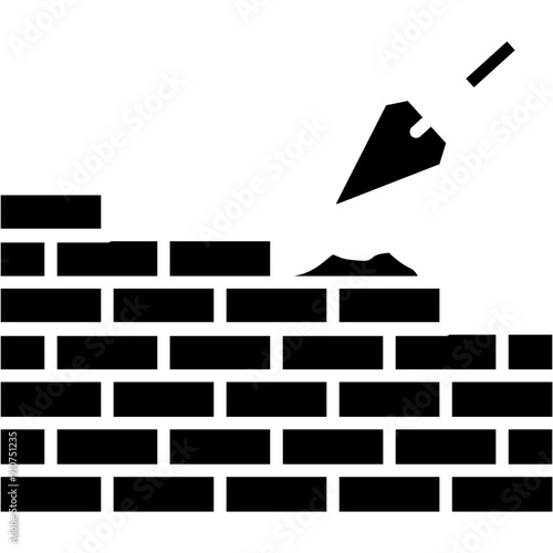 Bricklaying Icon