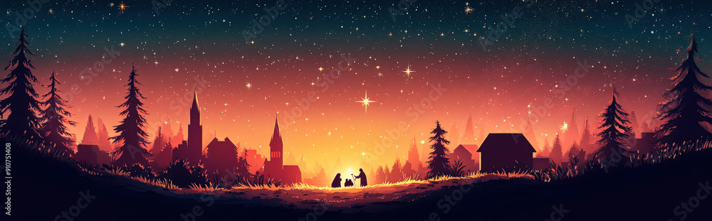 abstract background with simple, clean lines and shapes to represent the nativity scene, capturing the essence of the holiday in a minimalist style abstract background with simple, clean lines and shapes to represent the nativity scene, capturing the essence of the holiday in a minimalist style