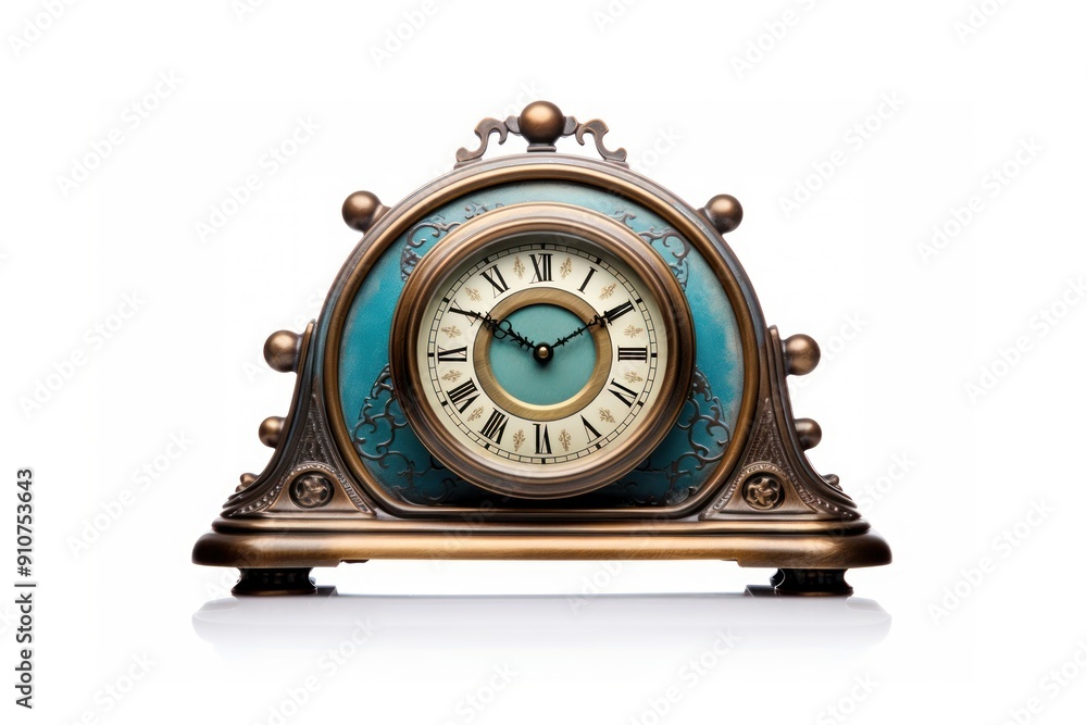 Clock white background furniture accuracy. Clock white background furniture accuracy.