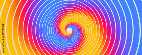 wirling Vortex Abstract Background Vector illustration 