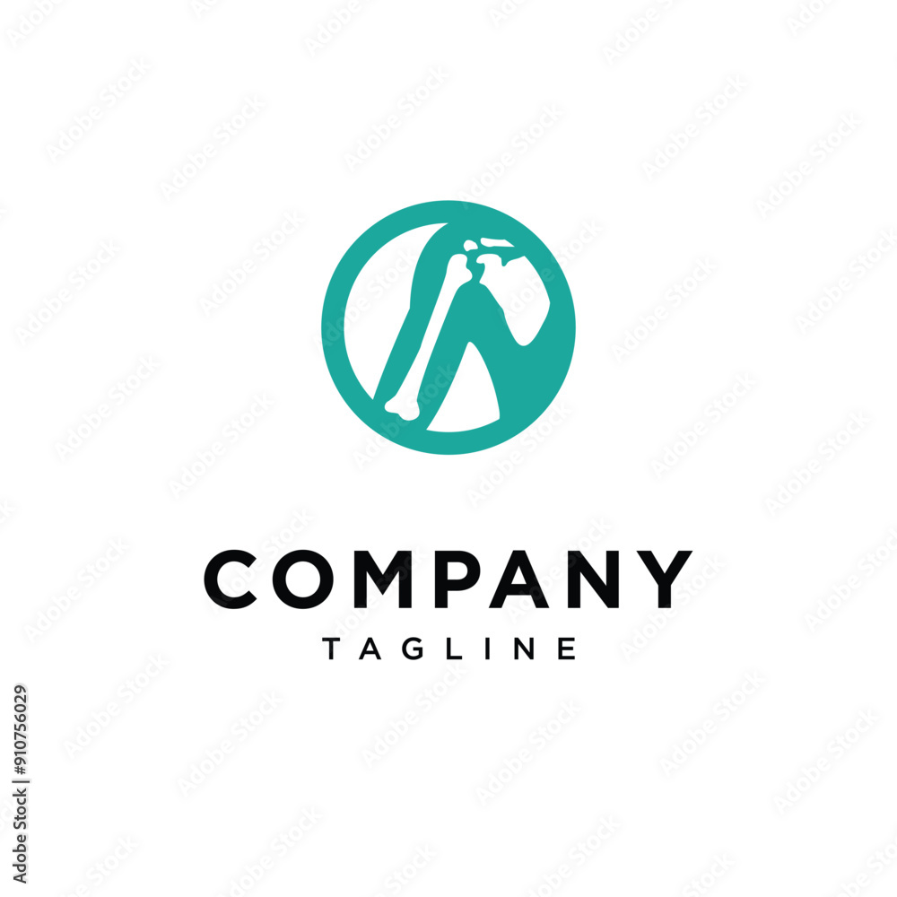 Arm Bone pediatric logo icon vector Arm Bone pediatric logo icon vector