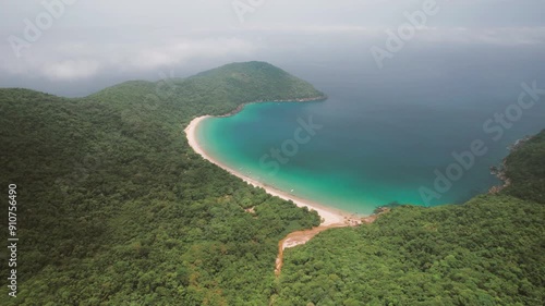 Big island Ilha Grande aventureiro beach Angra dos Reis, Rio de Janeiro Brazil 