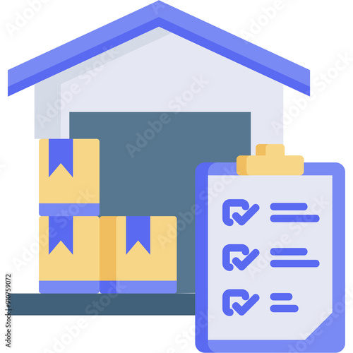 Fotografie Stocktaking Illustration