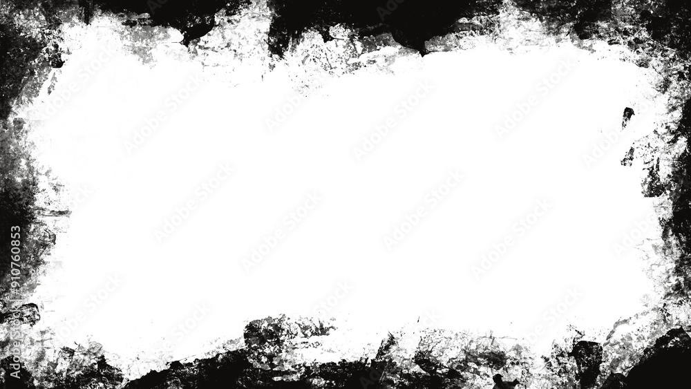 8k Grunge Border Frame transparent png. horizontal 8k Grunge Border Frame transparent png. horizontal