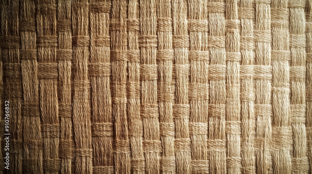 Woven Warmth: Rustic Brown Texture Woven Warmth: Rustic Brown Texture