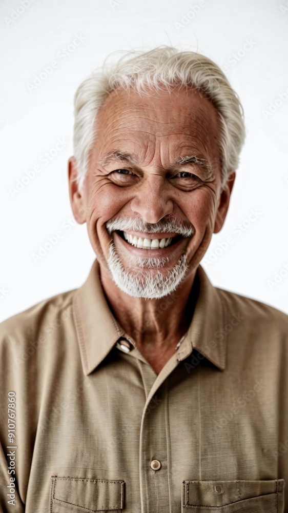 Portrait of a happy old man Portrait of a happy old man