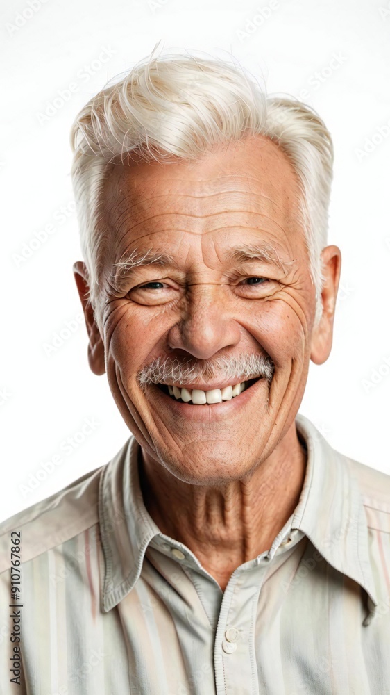 Portrait of a happy old man Portrait of a happy old man
