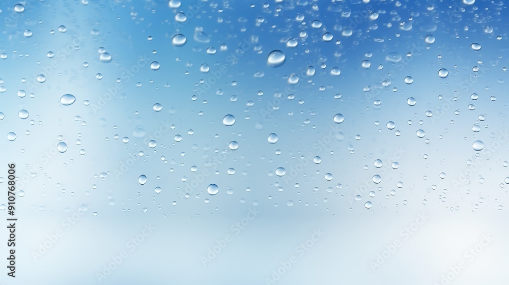 Raindrops on Glass Raindrops on Glass