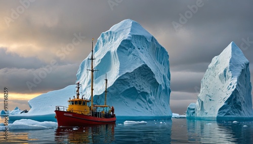 Iceberg Relocation with Industrial