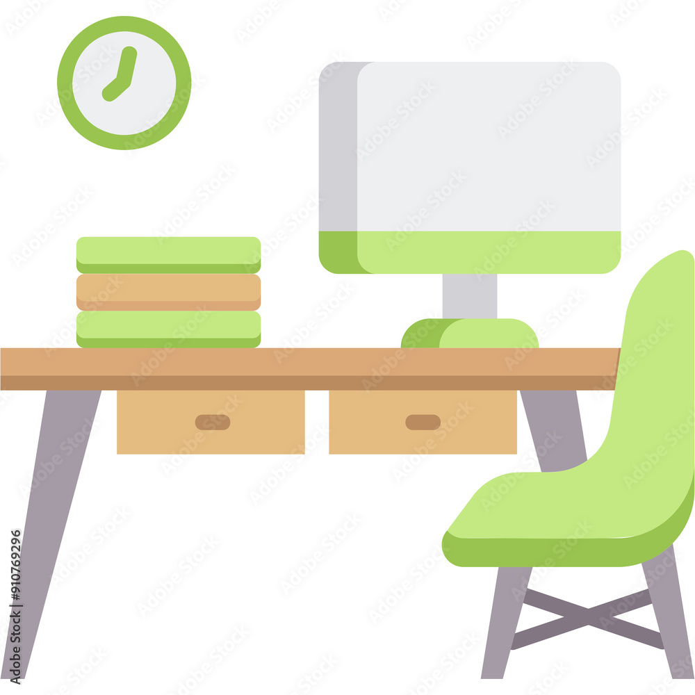 Workstation Illustration