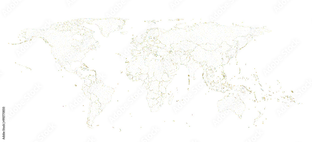 Glowing rainbow world map. Cross/plus shape, 3D hologram. Isolated on transparent background. Perfect for design. Glowing rainbow world map. Cross/plus shape, 3D hologram. Isolated on transparent background. Perfect for design.