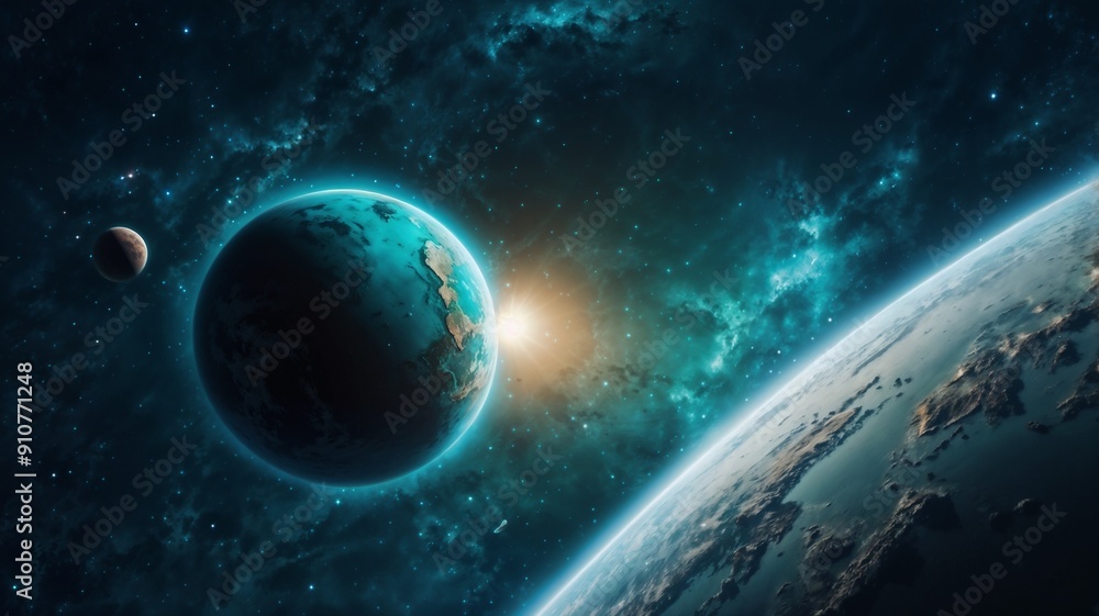 Obraz premium planet in space