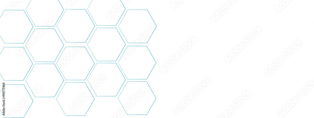 Vector technology luxury blue hexagonal background vector illustration. Futuristic banner with technology blue hexagons and shiny lights. Design for banner, template, technology, science, medical Vector technology luxury blue hexagonal background vector illustration. Futuristic banner with technology blue hexagons and shiny lights. Design for banner, template, technology, science, medical