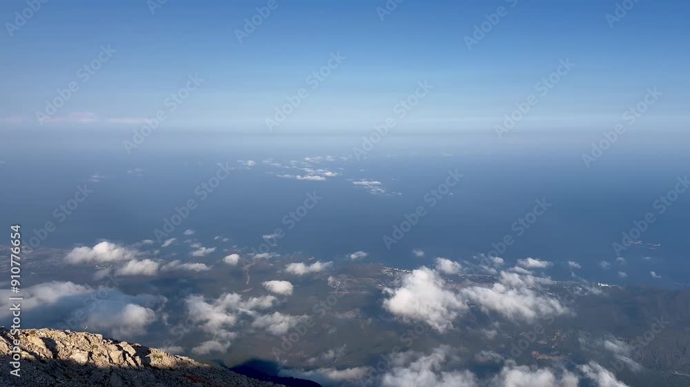 Landscape view of the sea from mountain. Landscape view of the sea from mountain.