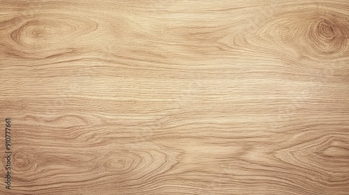Smooth light oak wood texture background with a subtle grain pattern, perfect for backgrounds