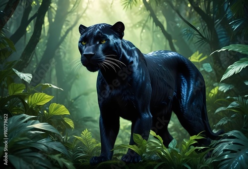tiger in the jungle