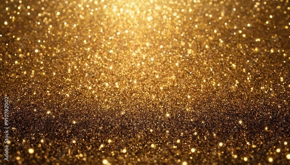 An exquisite background of glimmering gold glitter with a delicately blurred setting creating11 An exquisite background of glimmering gold glitter with a delicately blurred setting creating11