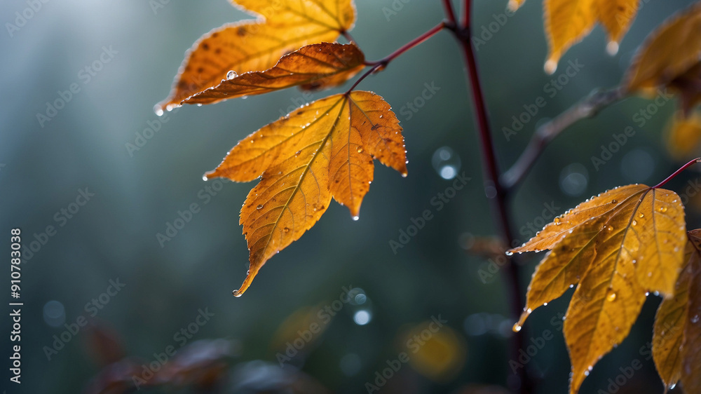 Obraz premium autumn leaves on the tree