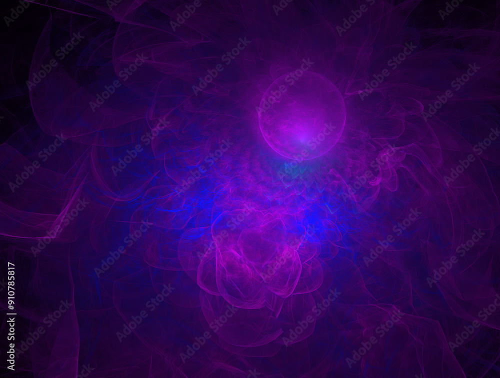 Naklejka premium Imaginatory fractal abstract background Image