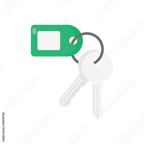 Room Key vector icon