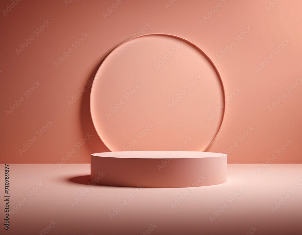 3d render of vector abstract background. Podium for show product 3d render of vector abstract background. Podium for show product