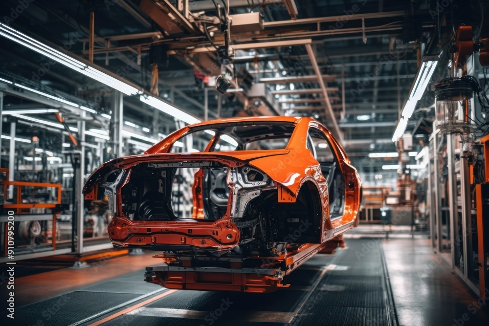 Car manufacturing architecture vehicle. Car manufacturing architecture vehicle.