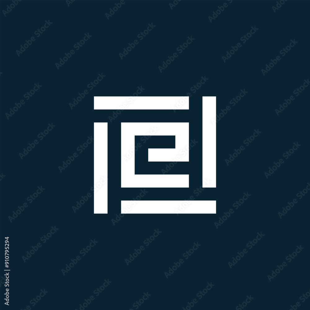 Letter E logo icon design template elements Letter E logo icon design template elements