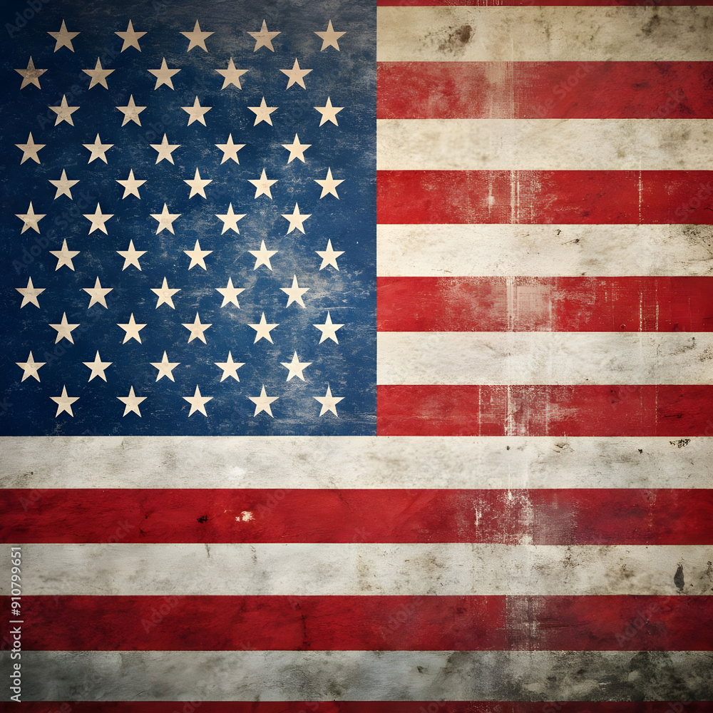 flat design grunge american flag background flat design grunge american flag background