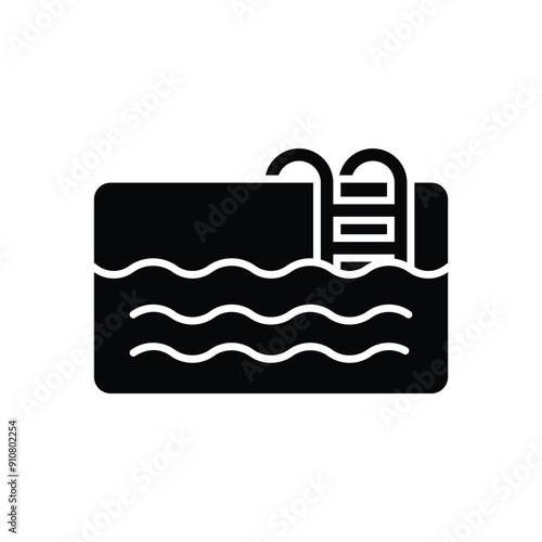 Swimming Pool vector icon