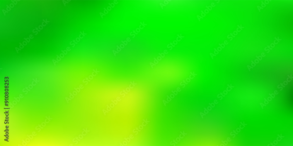 Light green, yellow vector blur pattern. Light green, yellow vector blur pattern.