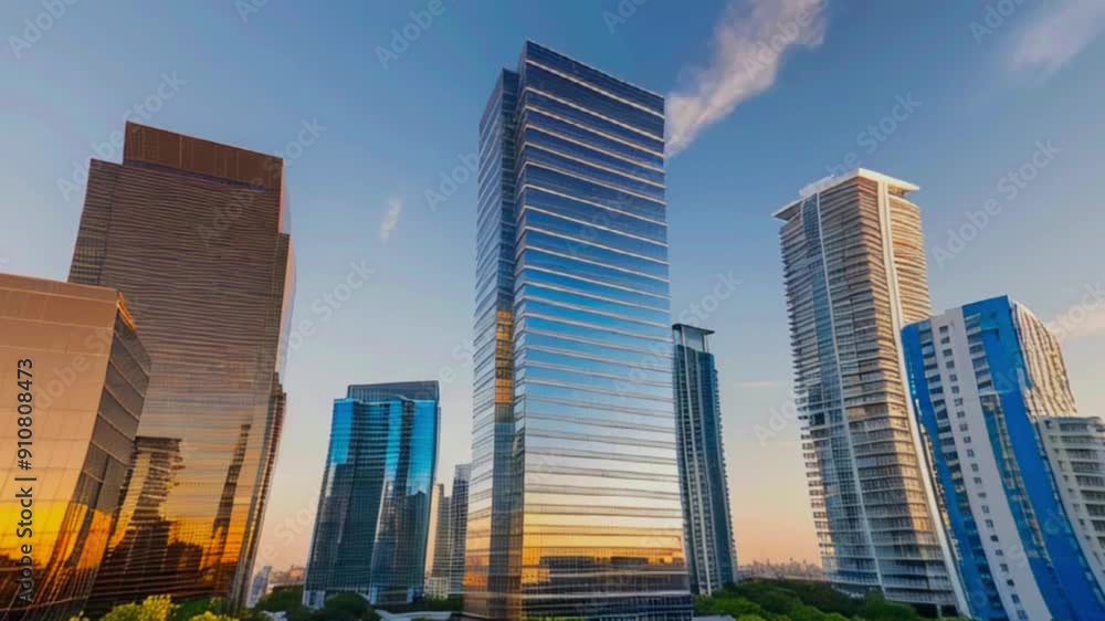 A Skyline of Contrasting Designs and Natural Harmony A Skyline of Contrasting Designs and Natural Harmony