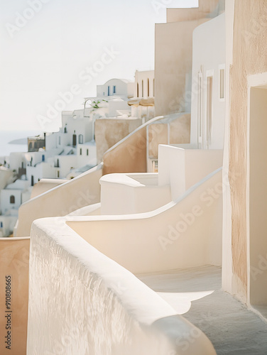  Background Aesthetics of white, Sea and Desert, Santorini, Ceramics, Vases