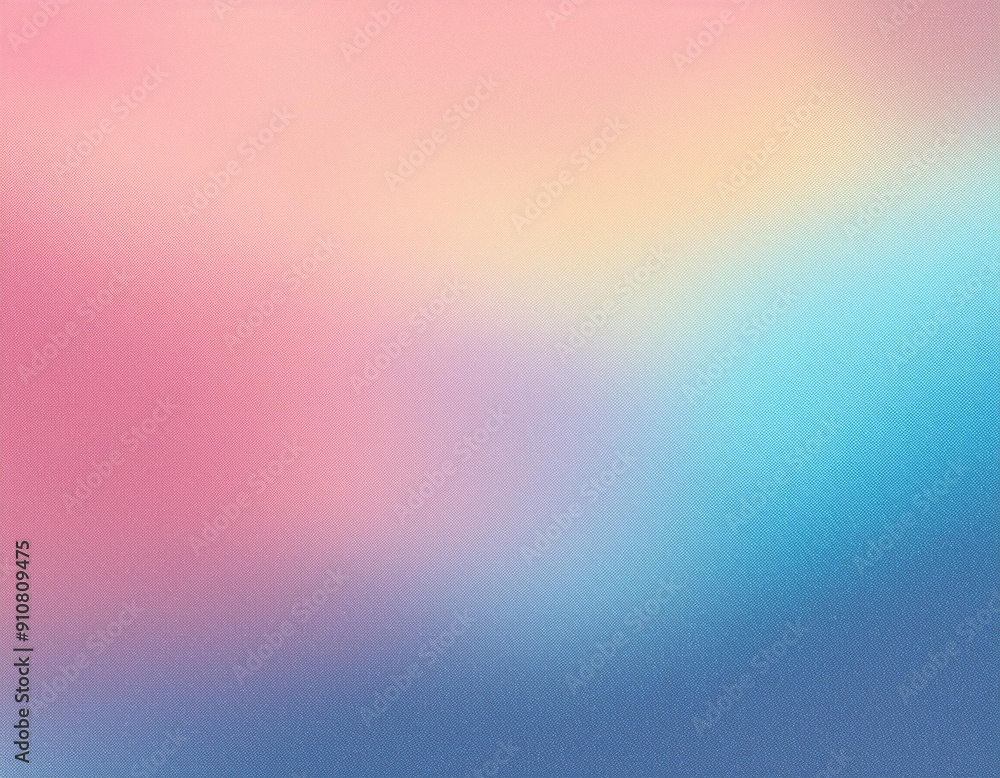 Fototapeta premium Bright and Soft: Pink and Blue Noise Gradient