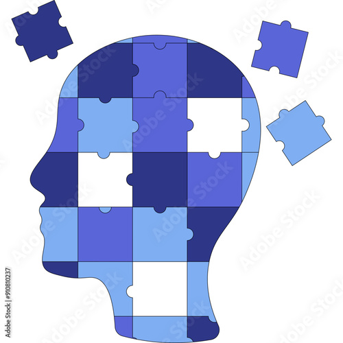Alzeimer Desease Brain Puzzle